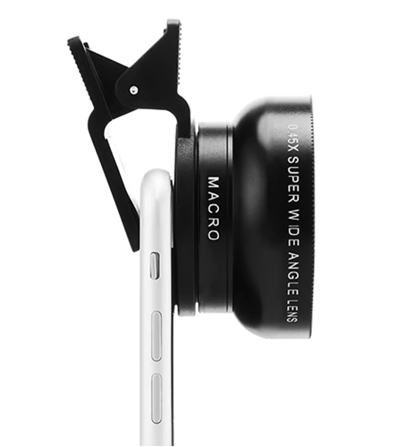 Obiektyw Makro & Wide 2w1